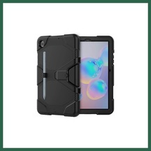 Bezos Samsung Galaxy Uyumlu T500 Tab A7 10.4 Kılıf Griffin Tablet Kapak - Siyah Bzs01