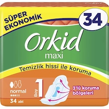 Orkid Maxi Normal Hijyenik Ped 34'lü
