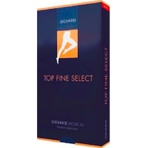 Sigvaris Top Fine Select Ccl2 Diz Altı Varis Çorabı Siyah CCL2 L Açık Kısa