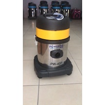 Powerwash Pw-40p Çelik Gövdeli Tek Motorlu Islak Kuru Süpürge