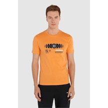 Hummel Josen Kısa Kollu Tişört 911968-5097 Turuncu