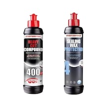 Menzerna 400-sealing Wax Kalın Pasta Boya Koruma 2 Li Set 250ml-364
