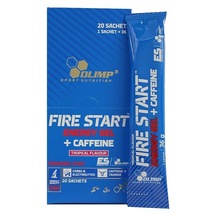 Olimp Fire Start Energy Gel + Caffeine 36 Gr 20 Saşe Tropikal Mey