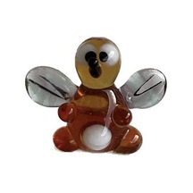 El Yapımı Mini Murano Cam Arı Biblo A139-02