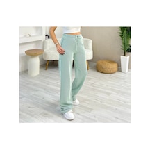 Çınar Boutique Çizgili Pantolon Yeşil Yeşil