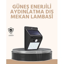 Mey İthalat Enerji Tasarruflu Ve Otomatik Sensörlü Led Güneş Işığı Dış Mekan Uyumlu