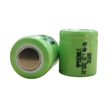1.2v 300 Mah - 1/3aa - Ni-mh Şarjlı Pil - Başsız / Flat Head