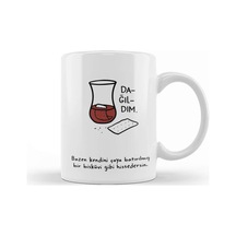 Dağıldım Kupa Bardak Porselen Karışık