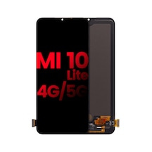 Xiaomi Mi 10 Lite Lcd Ekran Dokunmatik Siyah Çıtasız