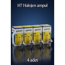 4 Adet Narva 12v H7 55w Far Ampulu