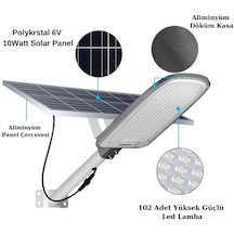 Forlife FL - 3167 100Watt Güneş Enerjili Solar Sokak Lambası