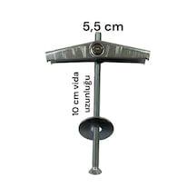 Alçıpan Askı Dübel Yaylı 12x95 5 Adet - Mir-284631