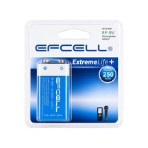 Efcell Ef-9v 250mah 9 Volt Ni-mh Şarj Edilebilir Pil Çok Renkli