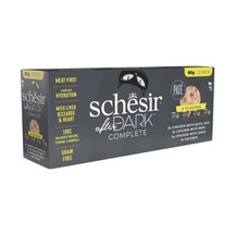 Schesir After Dark Pate Et Suyunda Karışık Lezzetler Yetişkin Kedi Konservesi 80 Gr X 12 Adet