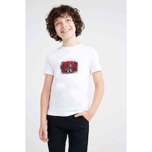 Tshirthane Uchiha Itachi By Bodskih Fullview Baskılı Unisex Çocuk Beyaz T-S