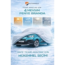 Fiat Doblo Penye Branda Garaj Branda Örtüsü Dayanıklı Kalın Penye Branda Otomobil Çadır Branda Gri