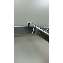 Uzmangrupraf 20X30 Kare Travers Eğimli Siyah Baston - 6'Li Paket