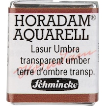 Schmincke Horadam Aquarell Artist Sulu Boya Transparent Umber Yarım Tablet