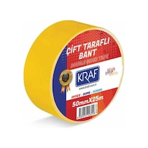 Kraf Çift Taraflı Bant 50MM x 25 M N11.296