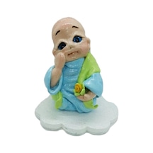 Biblo Buda Özel Tasarım Mavi-Mavi-9X10 Cm