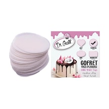 Dr Gusto Gofret Yazı Plakası 25'li Paket Yuvarlak