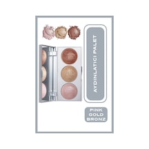 Golden Rose Aydınlatıcı Paleti Strobing Highlighter Palette