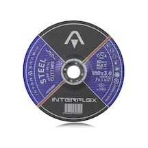 Interflex Inox Metal Kesici Taş Disk 180 X3.0 Mm