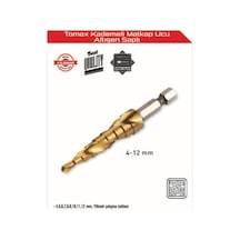 Kademeli Matkap Ucu 4-12 Mm Arası - Altıgen Saplı Tdrtr