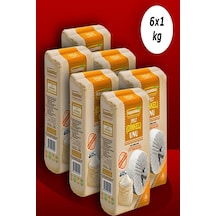 Kappadokia Kızıl Buğday, Spelt Dinkel Unu 6 Adet X 1kg Eko Paket