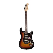 Sx Sst/ash/r/3ts Ash Wood Elektro Gitar 3 Tone Sunburst