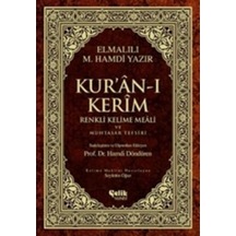 Kuran-ı Kerim Renkli Kelime Meali ve Muhtasar Tefsiri (Orta boy 9786055094218