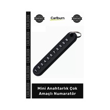 Numaratör Kompakt Güvenli Akıllı Kayıp Önleyici Telefon Mini Anahtarlık Çok Amaçlı Numaratör