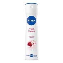 Nivea Kadın Sprey Deodorant Fresh Cherry 150 Ml - 4 Adet Tarı