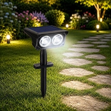 Coverzone Solar Bahçe Lambası 2w Smd Led, Toprak Çubuklu, Güneş E