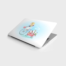 Laptop Sticker Bilgisayar Notebook Pc Kaplama Etiketi Tavşan Kız