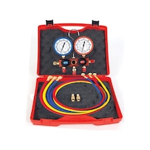 Rothenberger 5 Hortumlu Çantalı Manifold Seti R22/R410A/R404A No: