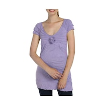 Bulalgiy Kadın Leylak Tişört - Bga009868