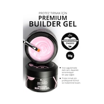 Momo Professional Premium Builder Gel Protez Tırnak Jeli No.06 Pembe 55 gr