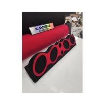 Kayseri Pandizot Oval Üniversal Pandizot Dik Cadde Tipi Kırmızı Çerçeveli 4 Oval 2 Tiz Polyesterli Elyaflı 115 Cm Uzunluk 28cm Yükseklik 25 Cm Genişlik
