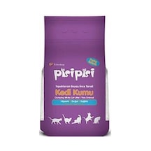 Pisipisi Pudra Kokulu Topaklanan Bentonit İnce Taneli Kedi Kumu 10 Kg