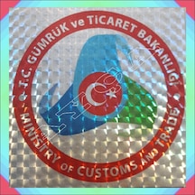Gümrük ve Ticaret Bakanliği Araç Stikiri Janjanli