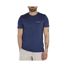 Columbia CSC M Basıc SM Logo Brushed SS Tee Erkek Tişört Lacivert