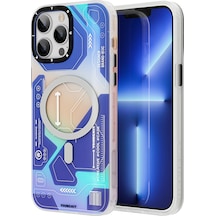 Youngkit iPhone 13 Pro Max Uyumlu Kılıf Magsafe Şarj Özellikli YoungKit Metaverse Serisi Kapak YOUNGKİT-TA85044