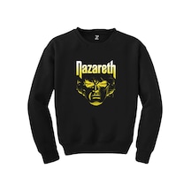 Nazareth Face Siyah Sweatshirt