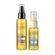 Avon Argan Yağı İçeren Besleyici Saç Serumu 30 ML + Argan ve Hindistan Cevizi Yağı İçeren Saç Bakım Yağı 100 ML