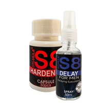 Stımul8 S8 30 Ml Delaysprey + Erkek 3o Pcs Ekstra Erkek Destek Caps