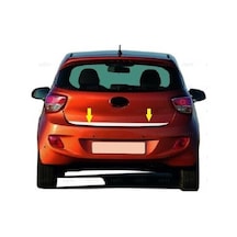 Ebal Otomotiv Hyundai İ10 Krom Bagaj Alt Çıtası 2013 Üzeri Paslanmaz Çelik