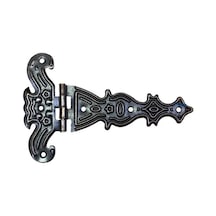 Dekoratif, Sac Tek Kuyruklu Menteşe - 69x102 Mm, Büyük, Eskitme, 1 Adet