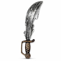 Eskitme Detaylı Plastik Korsan Kılıcı 45 Cm 5615