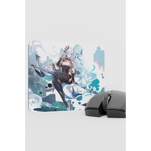 Shenhe Genshin Impact Anime Gacha V2 - 22x18 Gaming Mouse Pad Fare Altlığı